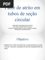 Fator de atrito em tubos de seção circular