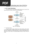 ASIC Design Methodology Using Cadence SP&R Flow