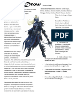 Drow: Raca Elfa Negra de Tormenta RPG