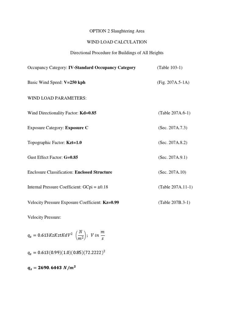 Wind Load Calculation Truss 2nd | PDF | Windward And Leeward | Wound
