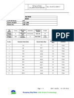 Dyno Calibration Report D18268