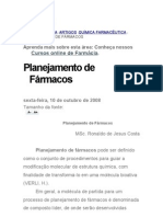 Artigos Planejamentos de Farmacos