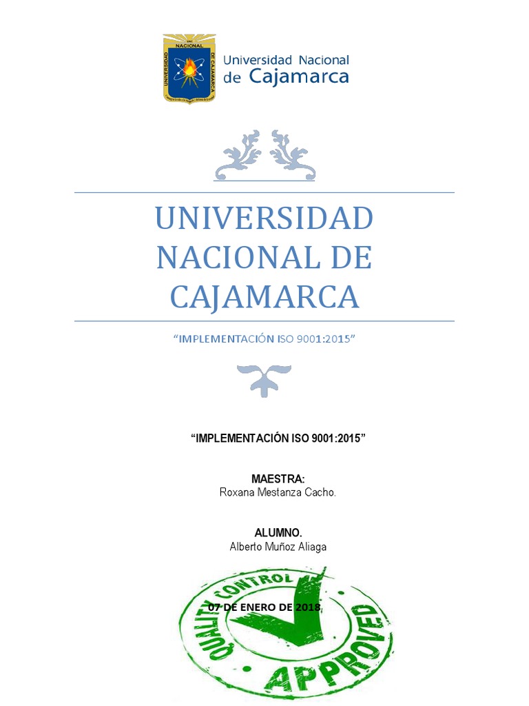 Iso 90012015 | PDF | Gestión de la calidad | Calidad (comercial)
