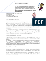 Informe Oral