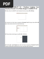 Cara Membuat Desain Cover Buku Dengan CorelDRAW X4 - Kumpulan Tutorial
