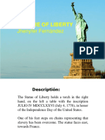 The Statue of Liberty: Jhenyfer Fernández