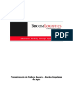 Procedimiento de Trabajo Seguro para Bombas Impulsoras de Agua