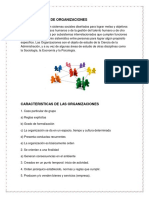 Tipos de Organizaciones