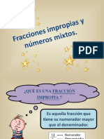 Fracciones y Numeros Mixtos