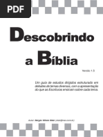 DESCOBRINDO A BÍBLIA