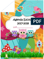 Agenda 2017-2018 Buhos Para Llenar