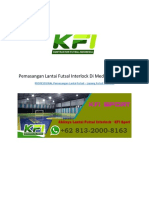 Pemasangan Lantai Futsal Interlock Di Medan - KFI Sport