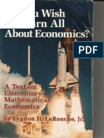 LaRouche So You Wish To Learn All About Economics