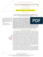 Initial Treatment of Hypertension