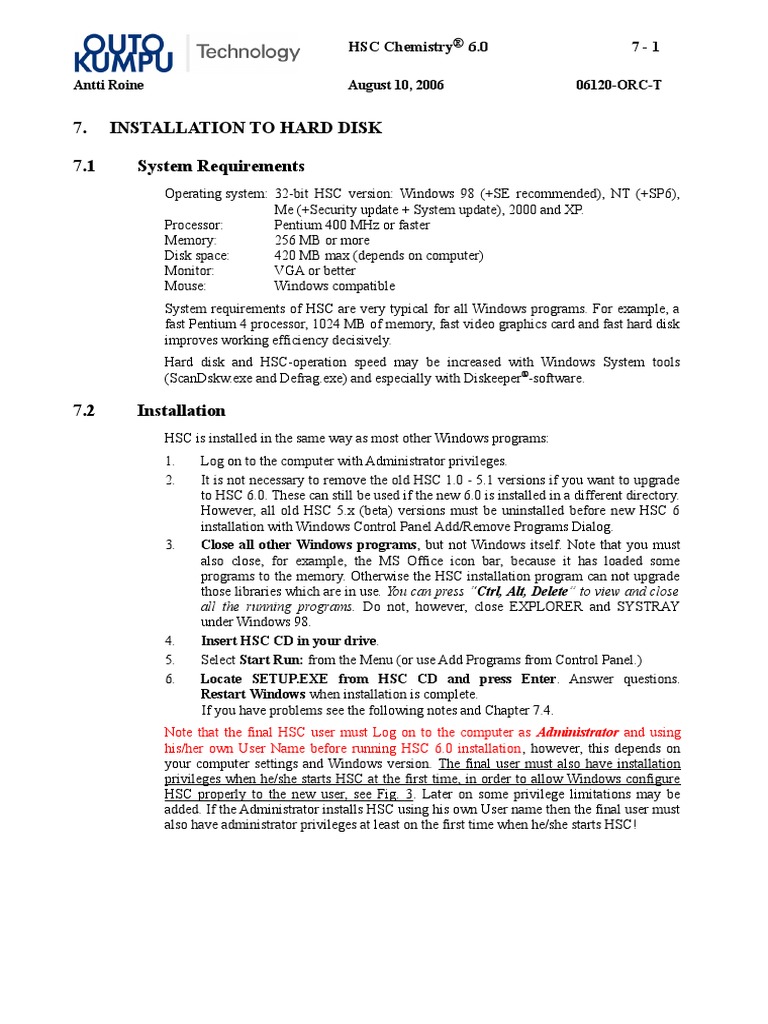 07 Installation To Hard Disk | PDF | Installation (Computer Programs ...