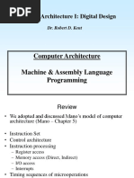 Computer Architecture I: Digital Design