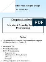 Computer Architecture I: Digital Design