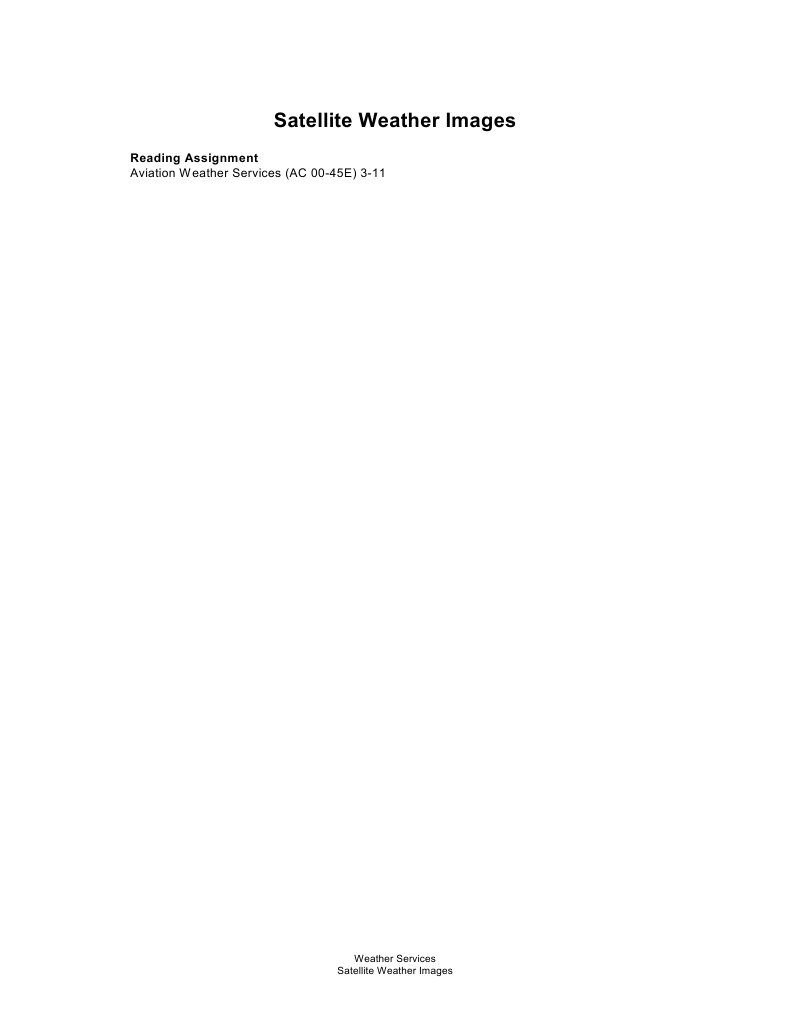 Satellite Weather Image Guide | PDF | Weather Satellite | Sky