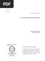 vocabulário Deleuze