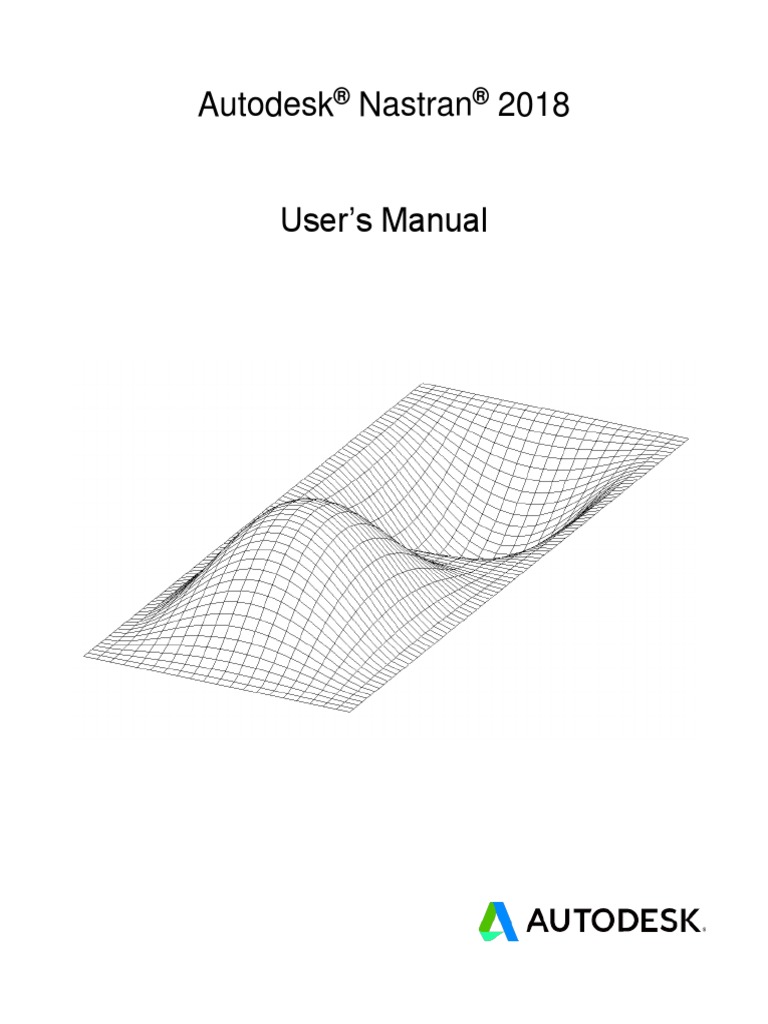 PROT.30 3形態セット Autodesk Nastran User's Manual 2018 | PDF | Computer File