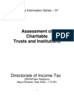 Assessment Charitable Trusts Institutions