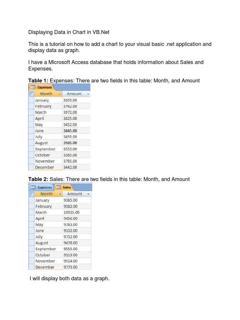 Create Charts in VB.Net Applications | PDF | Microsoft | System Software