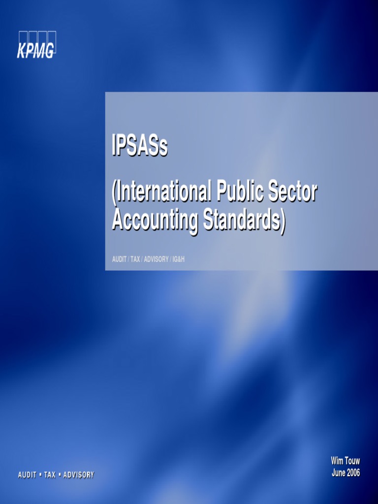 What Are International Public Sector Accounting Standards? – BKYJL