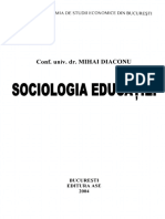 Mihai Diaconu - Sociologia Educatiei PDF