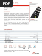 Submarine Cable 33kV: Descripción