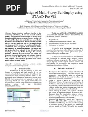 Manual Staad Pro V8i Espanol Pdf