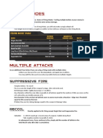 Cheat Sheet Firing and Recoil