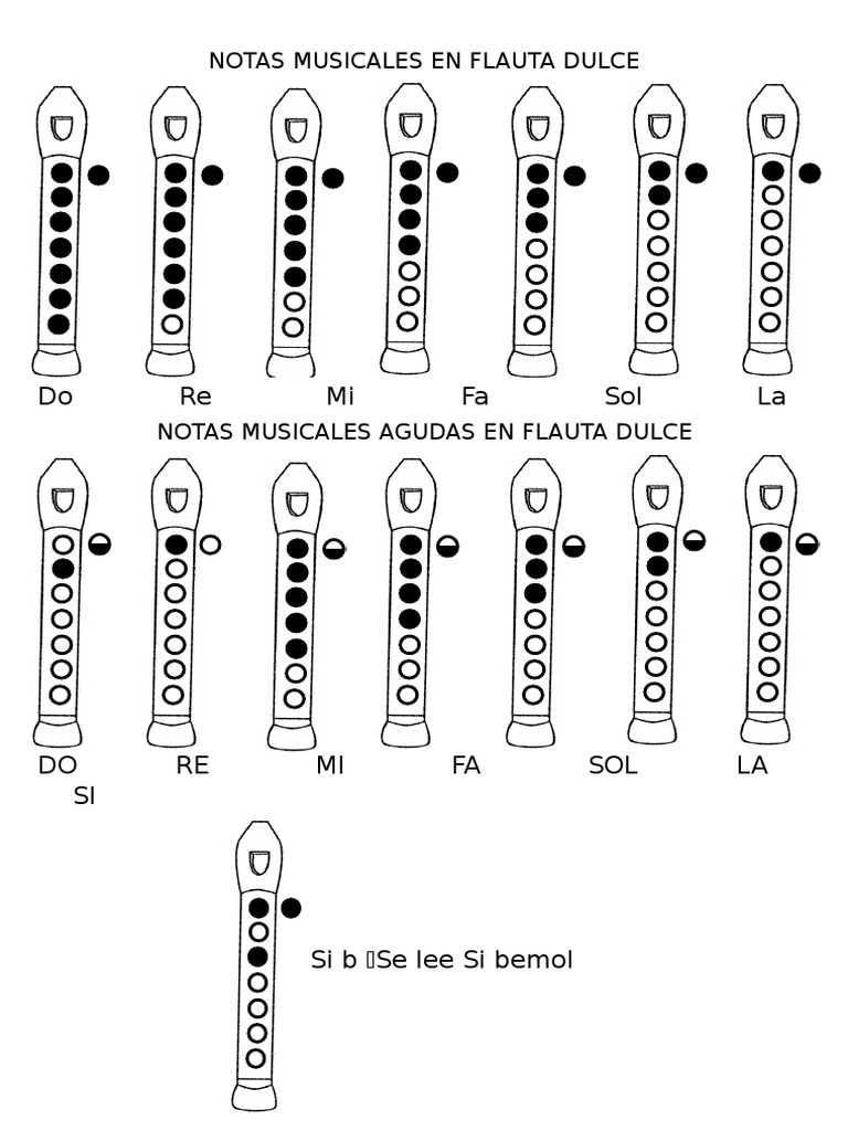 Golpe fuerte Grasa pulmón Notas Musicales | PDF