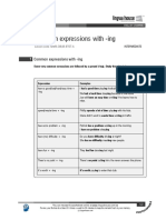 Common Expressions With -Ing