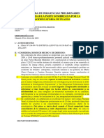 Disposicion de Apertura de Investigacion Preparatoria