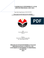 Analisis Kebijakan Paud Di Indonesia 2011 2012