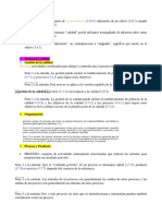 Gestión calidad documentos