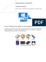 FORMATEAR Y PREPARAR UN DISCO o UNIDAD DE ALMACENAMIENTO