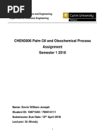 Palm Oil Assignment