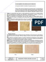 Tipos de Madera