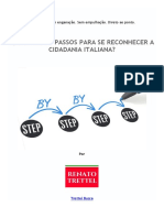 Passo-A-Passo Da Cidadania Italiana - Renato Trettel