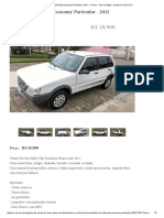 Fiat Uno Mille Way Economy Particular, 2011 - Carros - Desvio Rizzo, Caxias Do Sul _ OLX