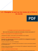 L.3: Shanghai, Un Port Sur Les Routes de La Chine Et Du Monde