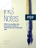 Ifrs Notes: IFRIC 22 Clarifies The Transaction Date To Determine The Exchange Rate