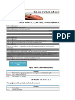 Calculadora de Finiquito 2018