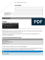 1.3 Getting Started - Help System