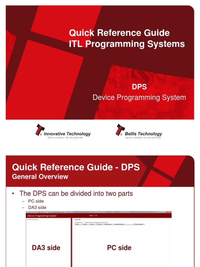 DPS Device Programming System Guide | PDF | Library (Computing ...