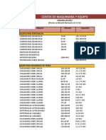 Costo Maquinaria y Equipo.xlsx