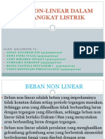 Efek Non-linear Dalam Perangkat Listrik