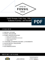 Fossil Final Brand Audit