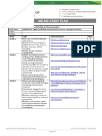 BSBMKG417-Online Study Plan